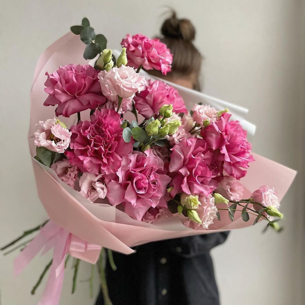 Букет цветов «Ажурные розы для невесты» - фото 2